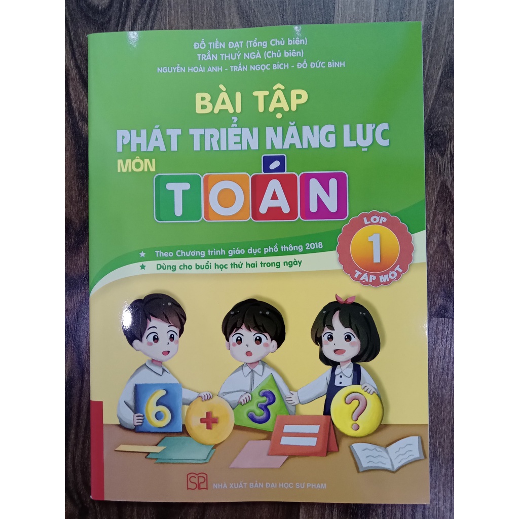 Sách - Bài tập phát triển năng lực môn Toán lớp 1 tập 1
