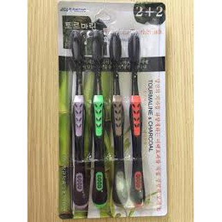 Sét 4 bàn chải than hoạt tính 2 + 2