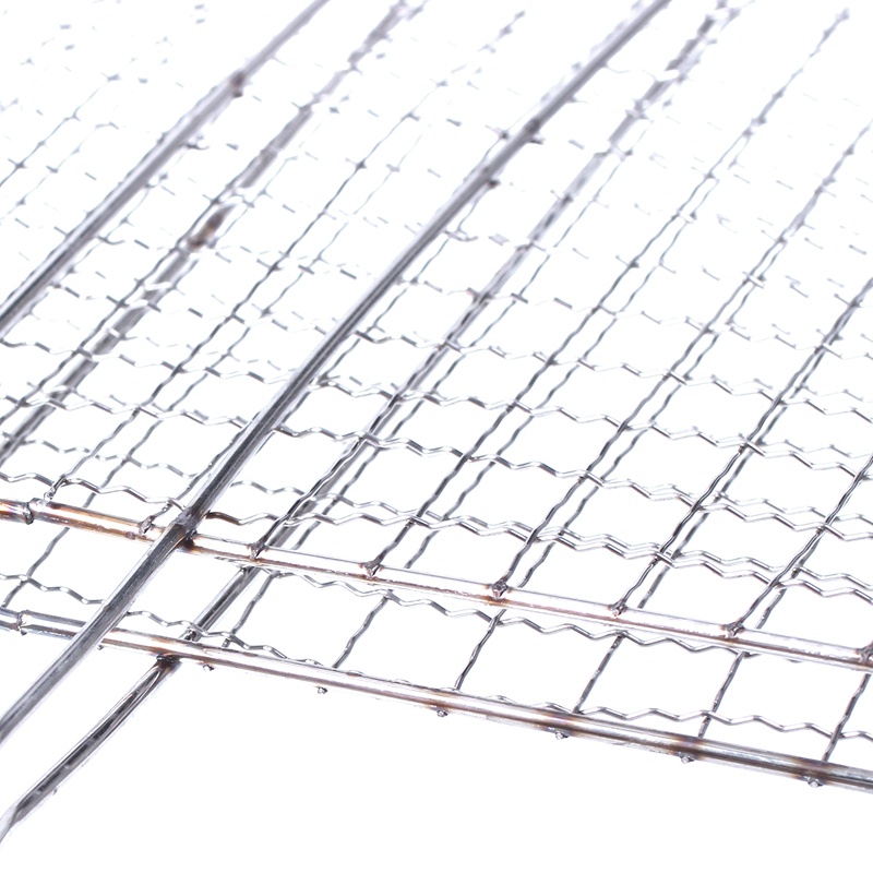 Vỉ Nướng BBQ Bằng Thép Không Gỉ Tiện Lợi