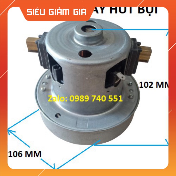 Motor động cơ máy hút bụi công suất 1200w đến 1800w 220V