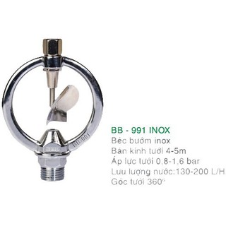 Béc tưới phun mưa B-991 inox