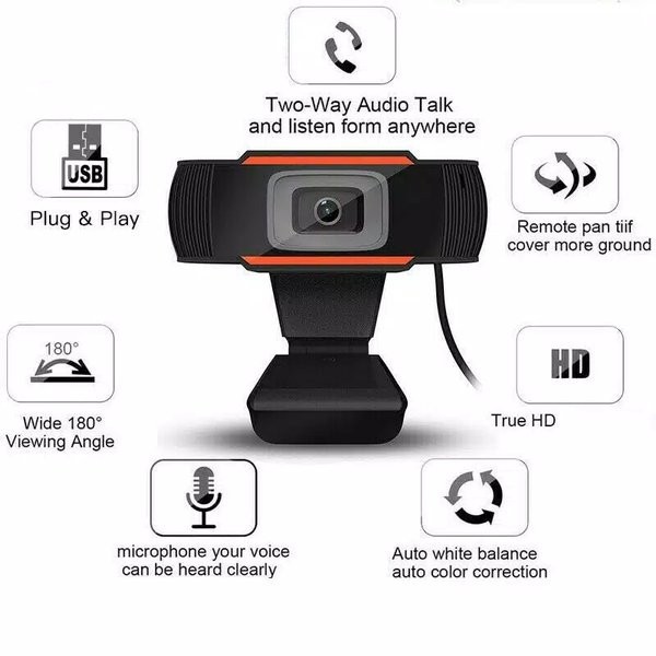 Webcam Hd 720p Tự Động Lấy Nét Cho Pc Laptop | BigBuy360 - bigbuy360.vn