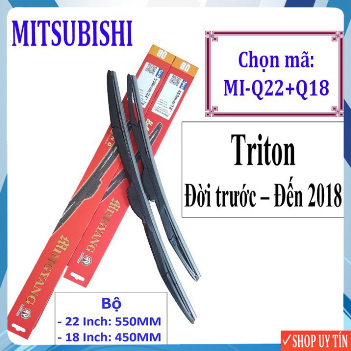 Sản Phẩm Cần gạt mưa TRITON - VÀ CÁC LOẠI XE KHÁC HÃNG MITSUBISHI - Công nghệ Đức