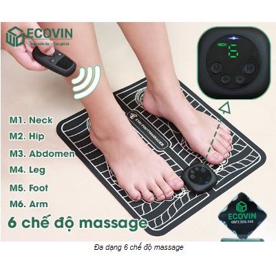 Máy massage bàn chân, Máy Mát Xa Chân EMS HM C3