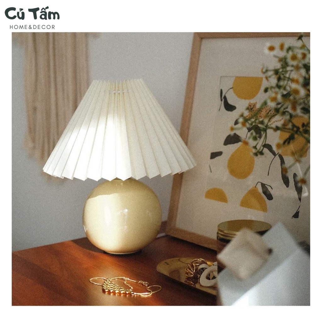 Đèn ngủ, đèn trang trí decor cao cấp phong cách Hàn Quốc - cutam.homedecor