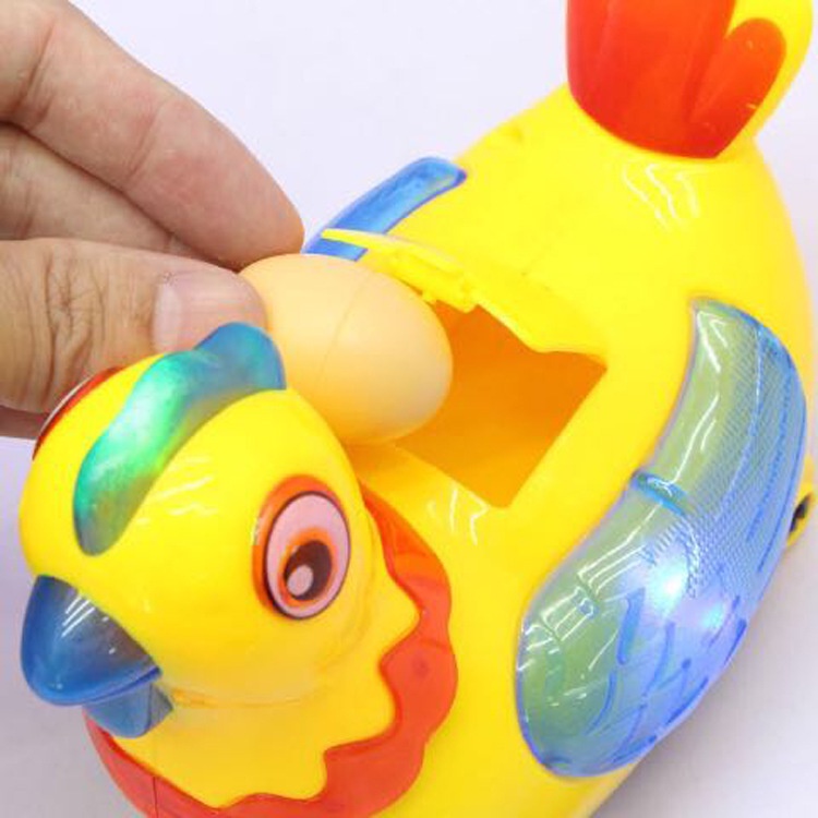 Đồ chơi gà/vịt đẻ trứng có nhạc đèn vui nhộn