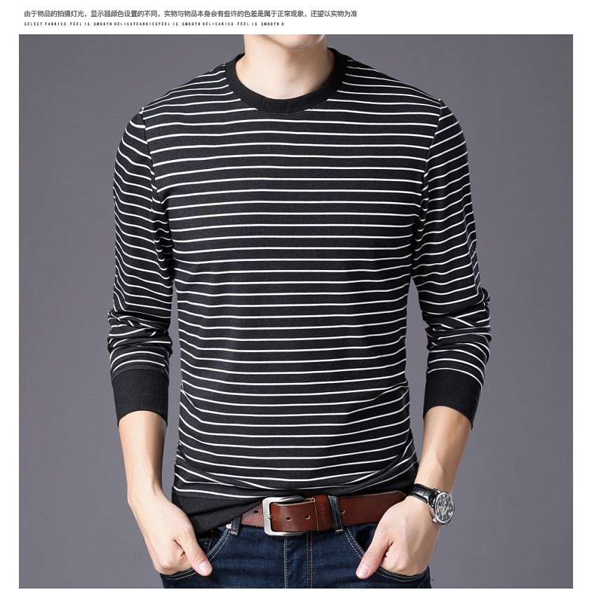 Áo thun sọc dài tay chống nắng cao cấp ATD05