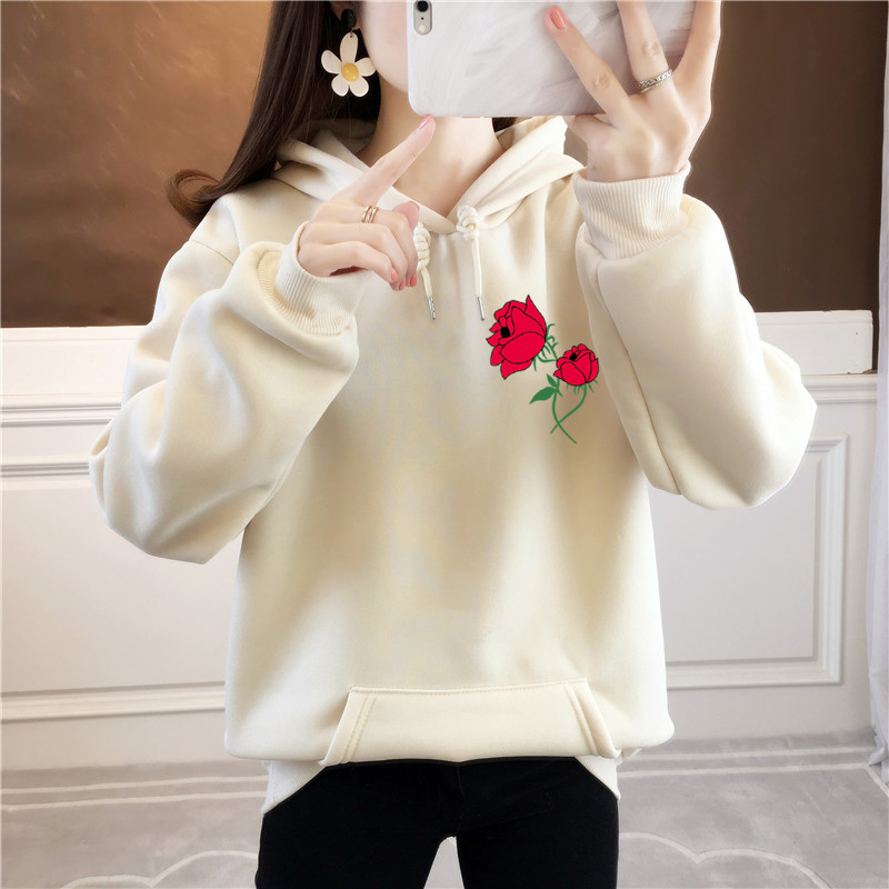 Các mẫu phổ biến mới nhất Áo thun hoodie sành điệu  8 màu S~3XL 30~80KG