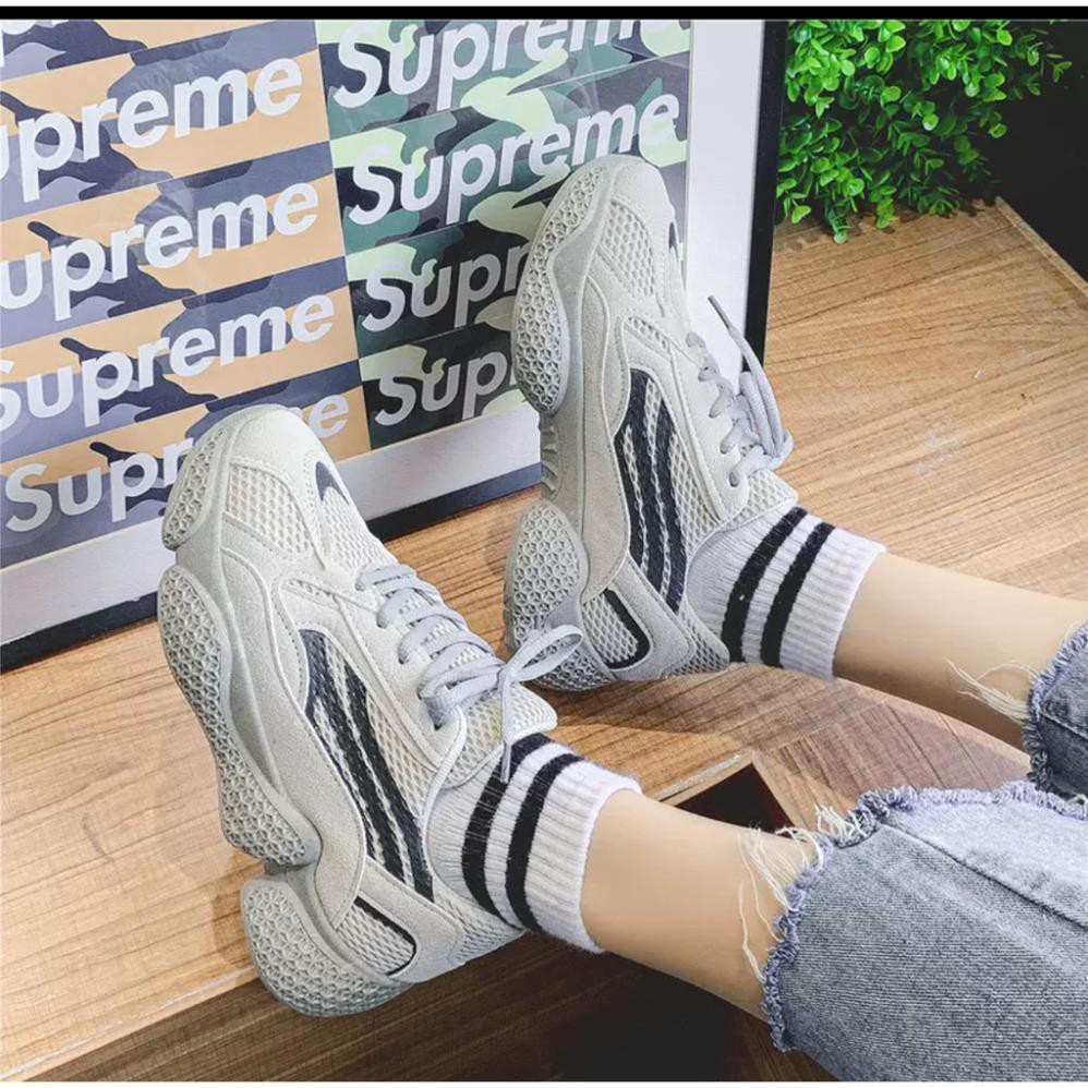 giày thể thao nữ đẹp, giày sneaker nữ độn đế 4 cm tăng chiều cao phong cách thời trang hàn quốc 2021 -sale 11/11