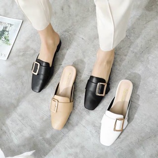 Sục nữ mũi vuông đế 3cm (ảnh thật)
