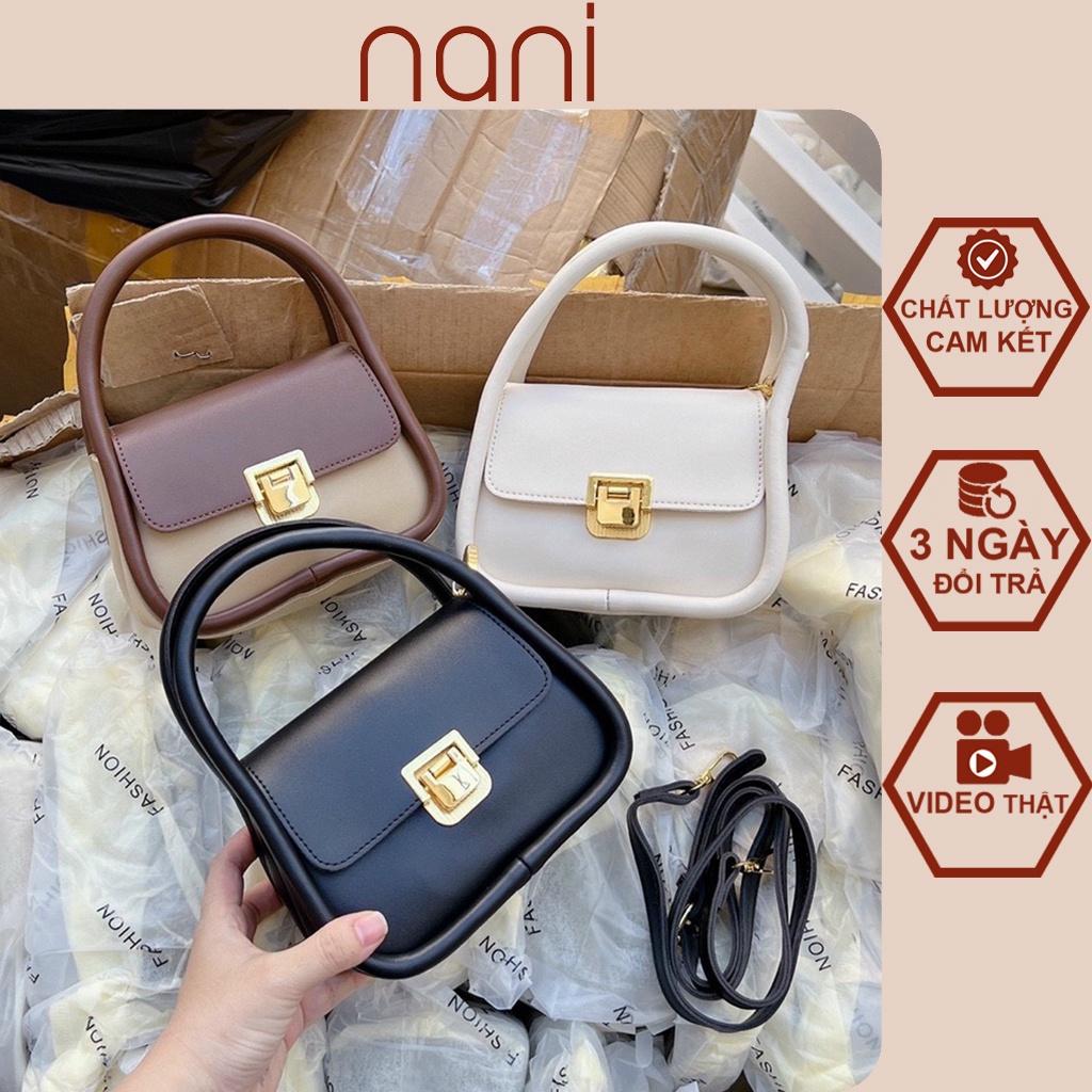 Túi xách nữ đeo chéo hàn quốc đẹp thời trang công sở du lịch da dày HT132
