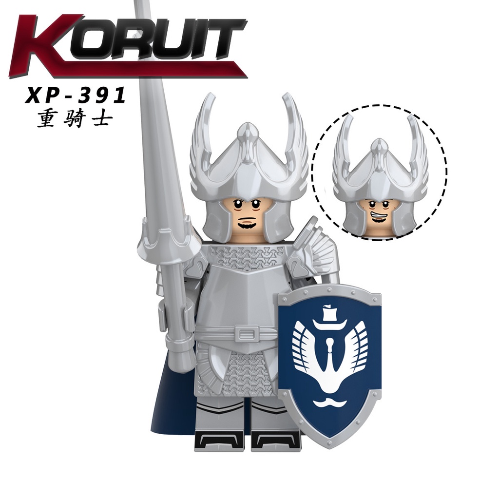 Minifigures Nhân Vật Lính Thiên Nga Dol Amroth Trong Lord Of The Rings KT1051 - Lắp Ráp Đồ Chơi Mini