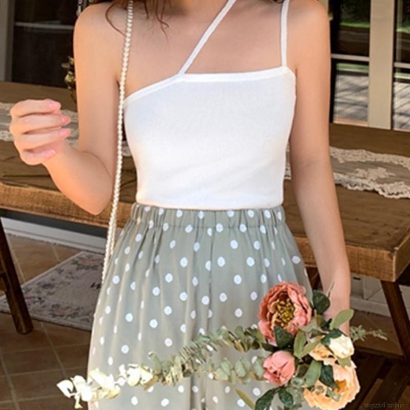 [Mã FASHIONT4WA2 giảm 10K đơn 50K] Áo dây chất dệt kim thời trang sành điệu cho nữ | BigBuy360 - bigbuy360.vn