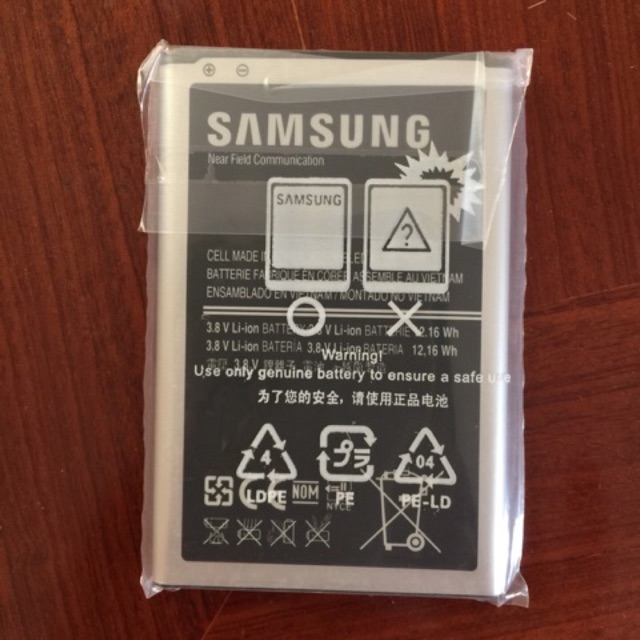 Pin samsung chính hãng galaxy note 3