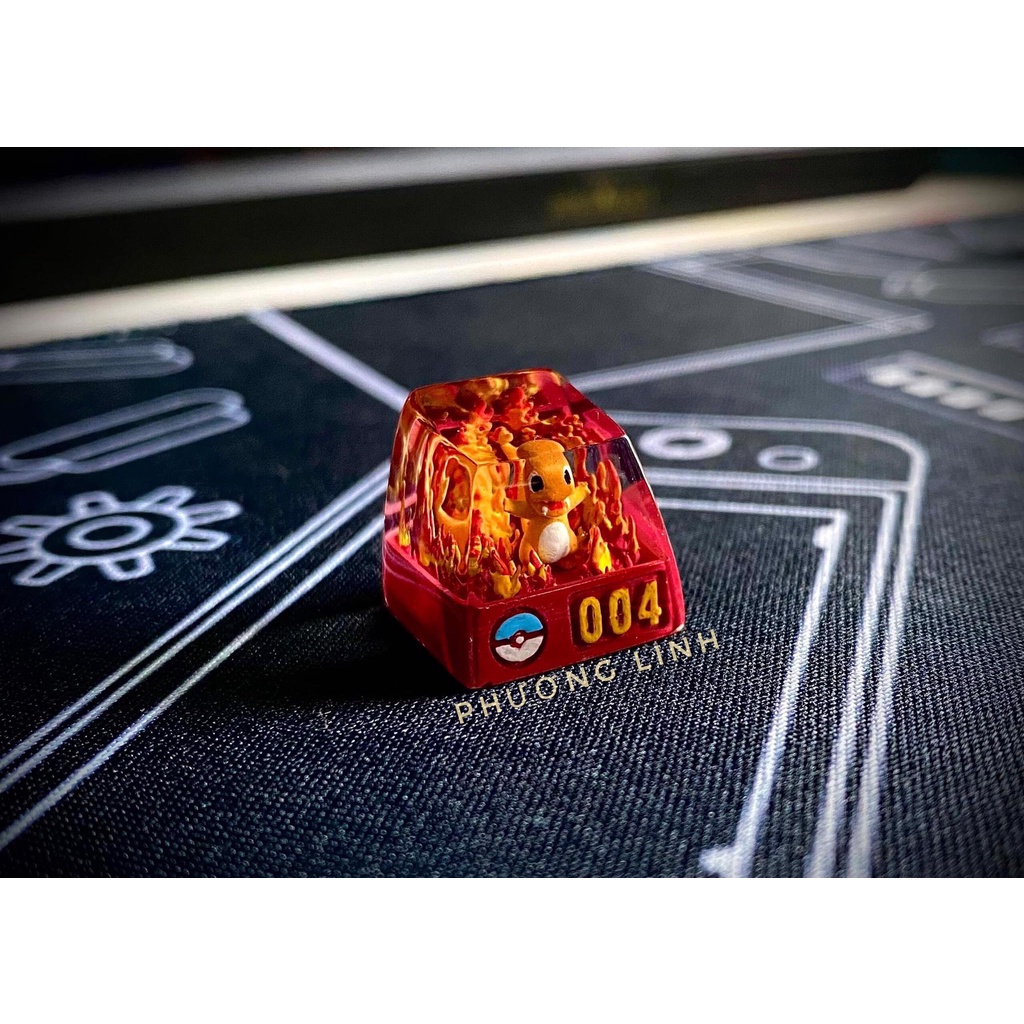 Keycap resin pokemon - nút bàn phím cơ - artisan