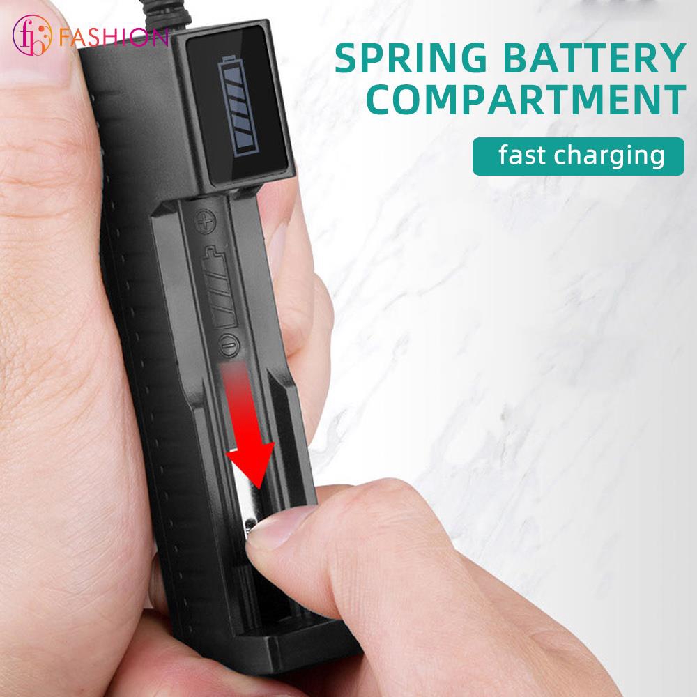 (fas) Bộ Sạc Pin Li-ion 26650 Cho 18650