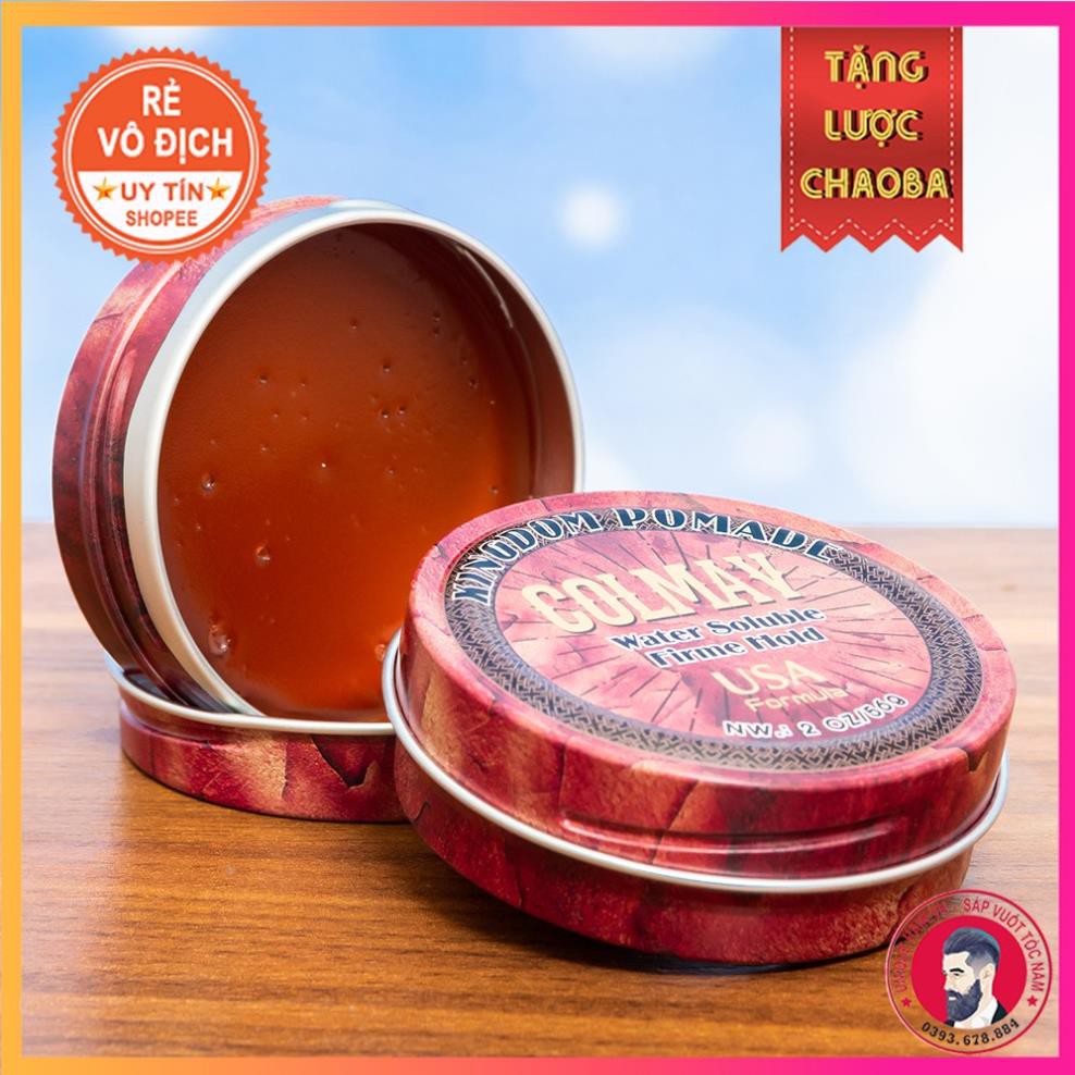 [CHÍNH HÃNG STORE HÀ NỘI] Sáp Vuốt Tóc Colmav Kingdom 56gr - Pomade Gốc Nước