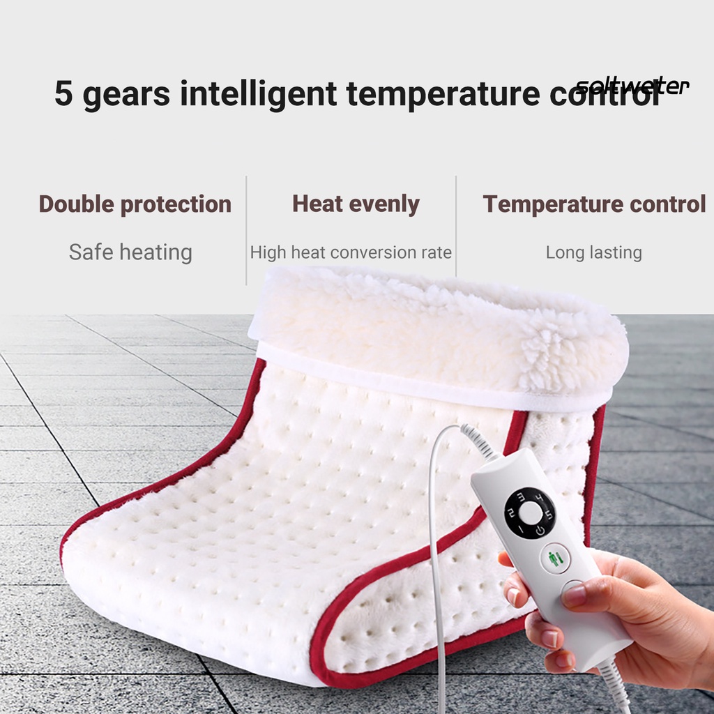 Đệm sưởi ấm chân 5 chế độ tiện dụng cho gia đình văn phòng