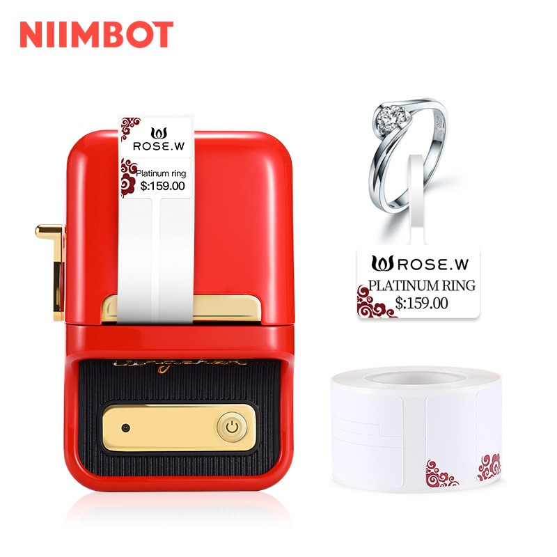 Máy in nhãn Niimbot B21 Máy in nhãn tự dính Máy in nhiệt Bluetooth di động | BigBuy360 - bigbuy360.vn