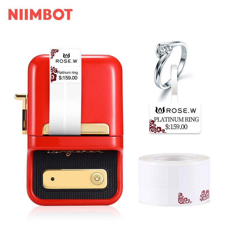 Máy in nhãn Niimbot B21 Máy in nhãn tự dính Máy in nhiệt Bluetooth di động | WebRaoVat - webraovat.net.vn