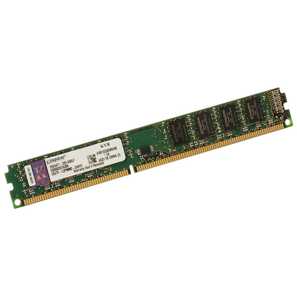 Bộ nhớ trong PC RAM Kingston 4GB DDR3 1600Mhz - Hàng chính hãng