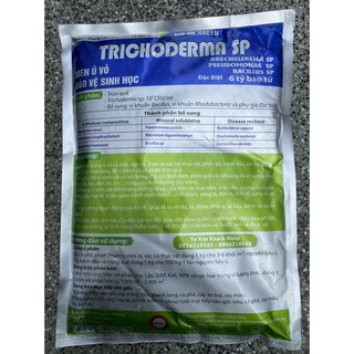 MEN Ủ TRICHODERMA /Trichoderma/Ủ phân chuồng/Men ủ sinh học/Nấm đối kháng sinh học (gói 1kg)