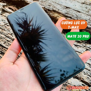 Cường lực mate 20 pro UV trong suốt keo lỏng chính hãng T max chống va đập vân tay nhạy phụ kiện huỳnh tân store