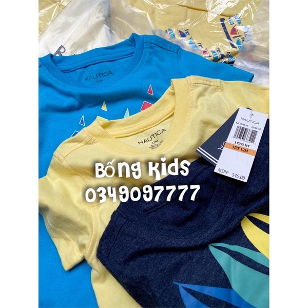 Bộ Hè Bé Trai Thuyền Buồm NTC