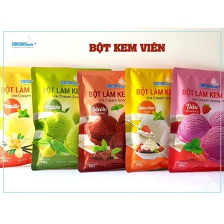 Bột làm kem viên BenusCream (Nhiều hương vị)