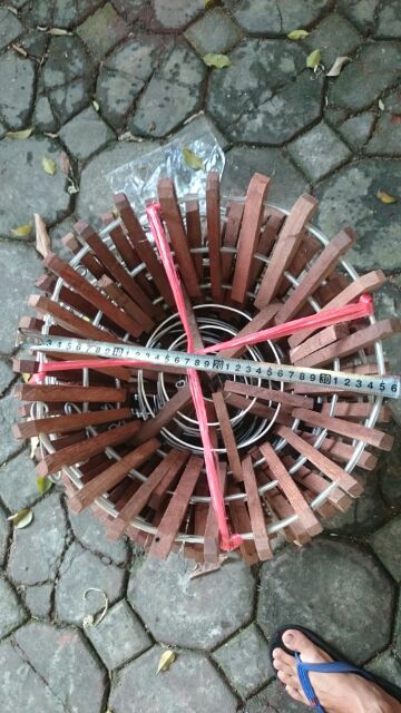 Chậu gỗ trồng hoa lan KT 35cm;165k/3 chiếc