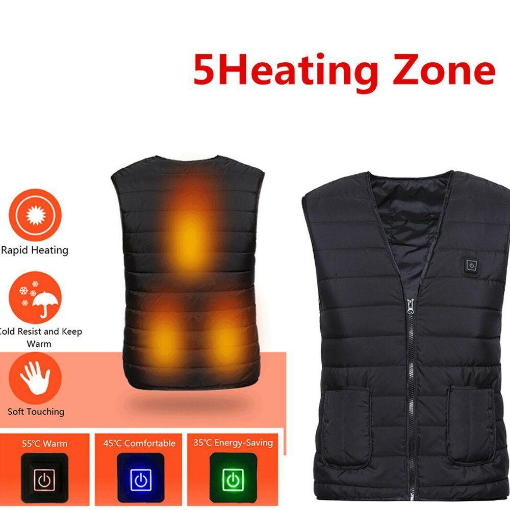 Áo KhoáC Không Tay Giữ ẤM USB