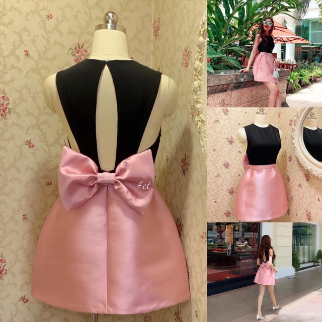 Đầm nơ tk sang xinb