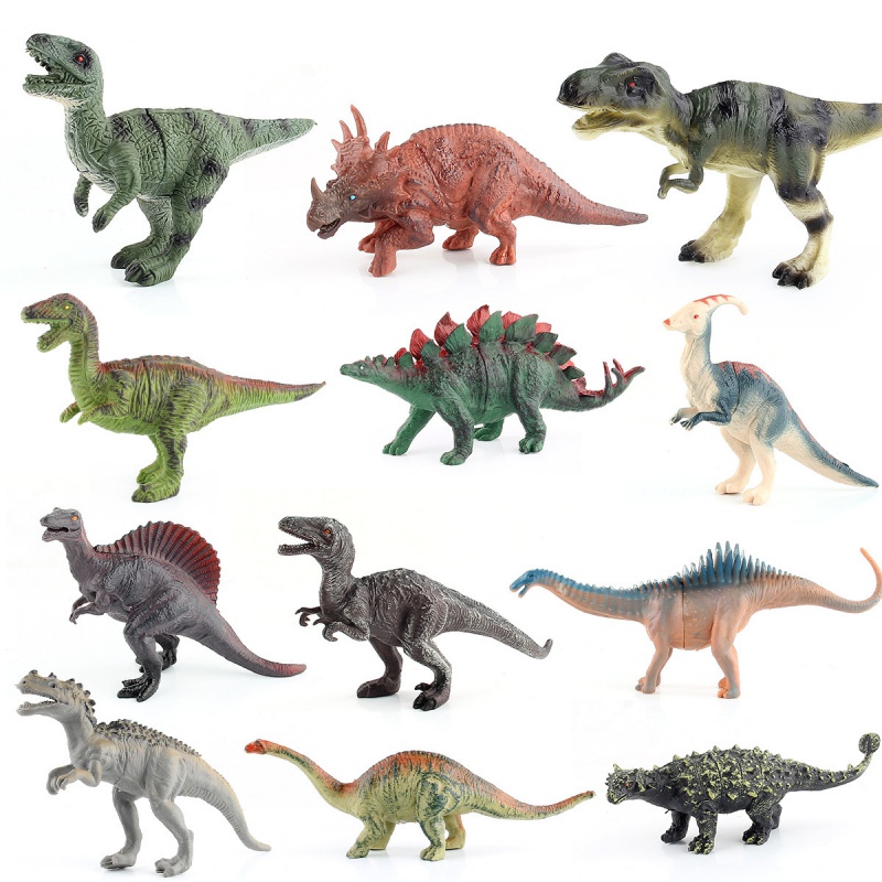 Set 12 Mô Hình Khủng Long Nhỏ Nhắn Xinh Xắn