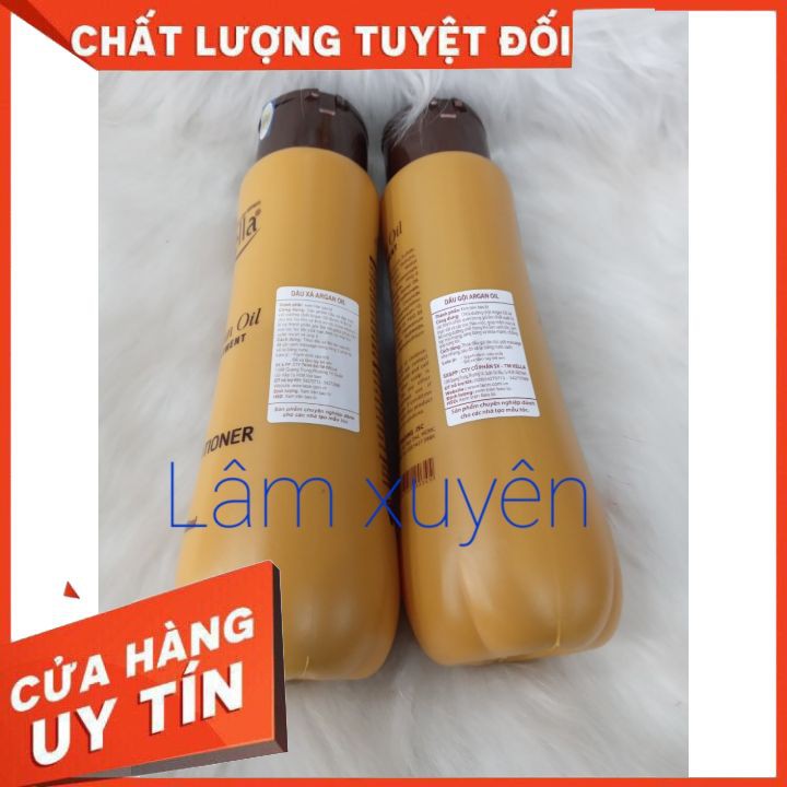 Dầu gội phục hồi Kella Argan oil vàng 500ml 😍 FREESHIP 🍔phục hồi tóc nát ,tái tạo biểu bì tóc,giúp tóc chắc khỏe óng ả 😘