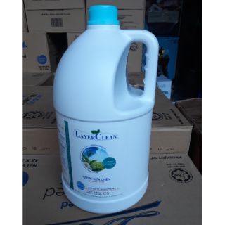 1 can Nước rửa chén Layer Clean hương Quýt 5l tặng 300ml bất ky