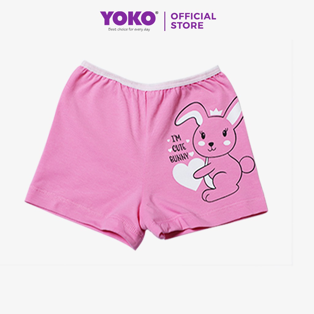 Combo 3 Quần Chíp Đùi Yoko Cho Bé Gái (12kg- 36kg) YOKO KID’S FASHION Chip29