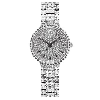 Đồng hồ nữ Davena 61368 Dây Thép Không Gỉ Mặt Full Đs Sáng Lấp Lánh