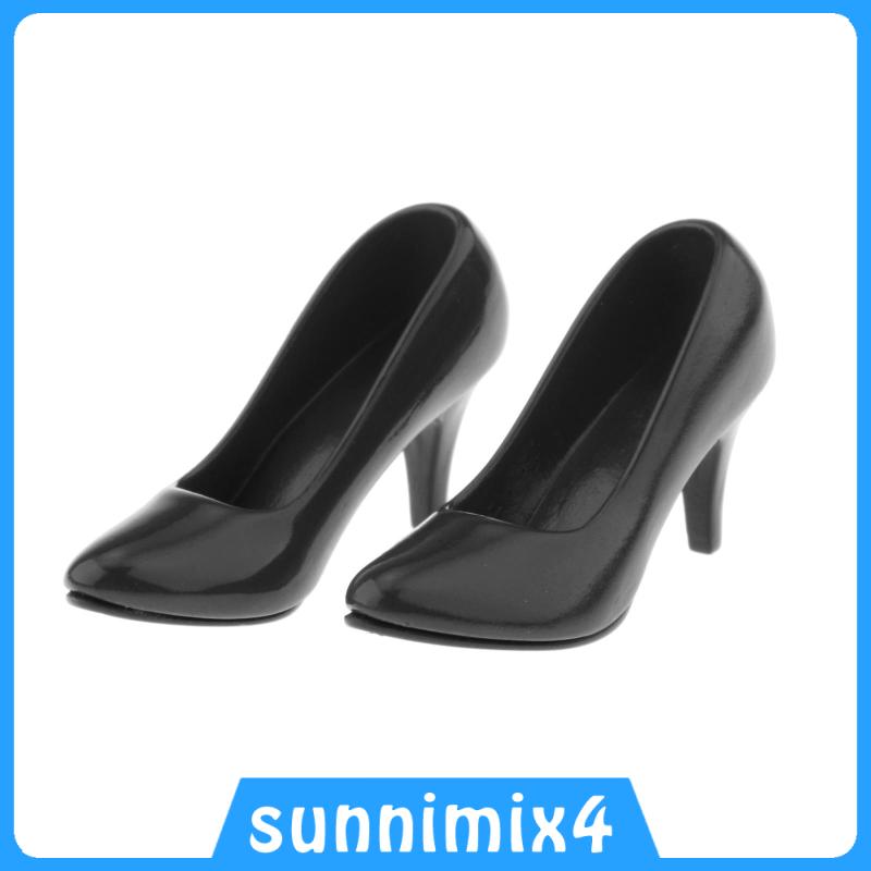 [H₂Sports&Fitness]1/6 Womans Fashion High Heel Shoes Pump for 12inch OB OD Figures White