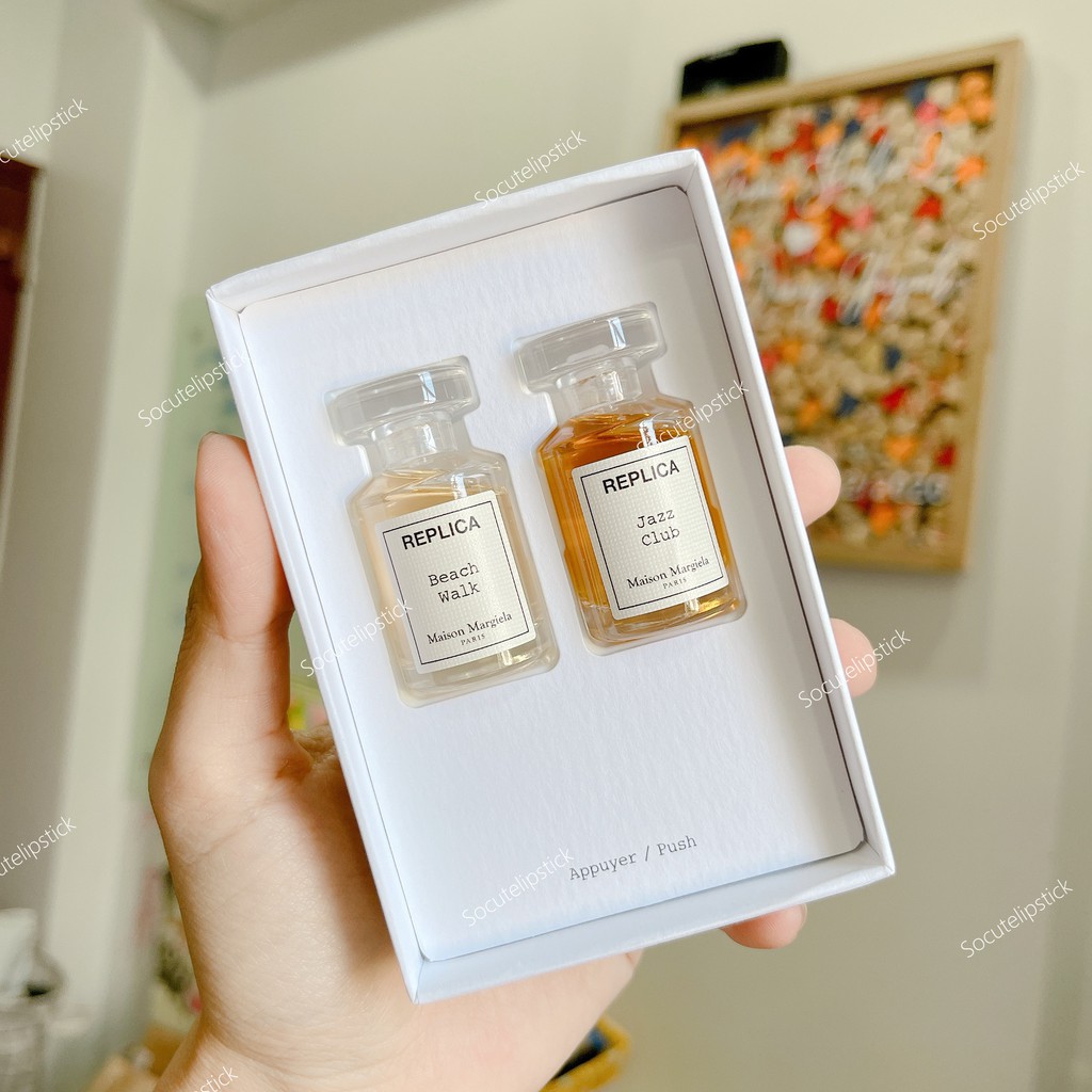Set Nước Hoa Replica Jazz Club + Beach Walk 7ml x 2