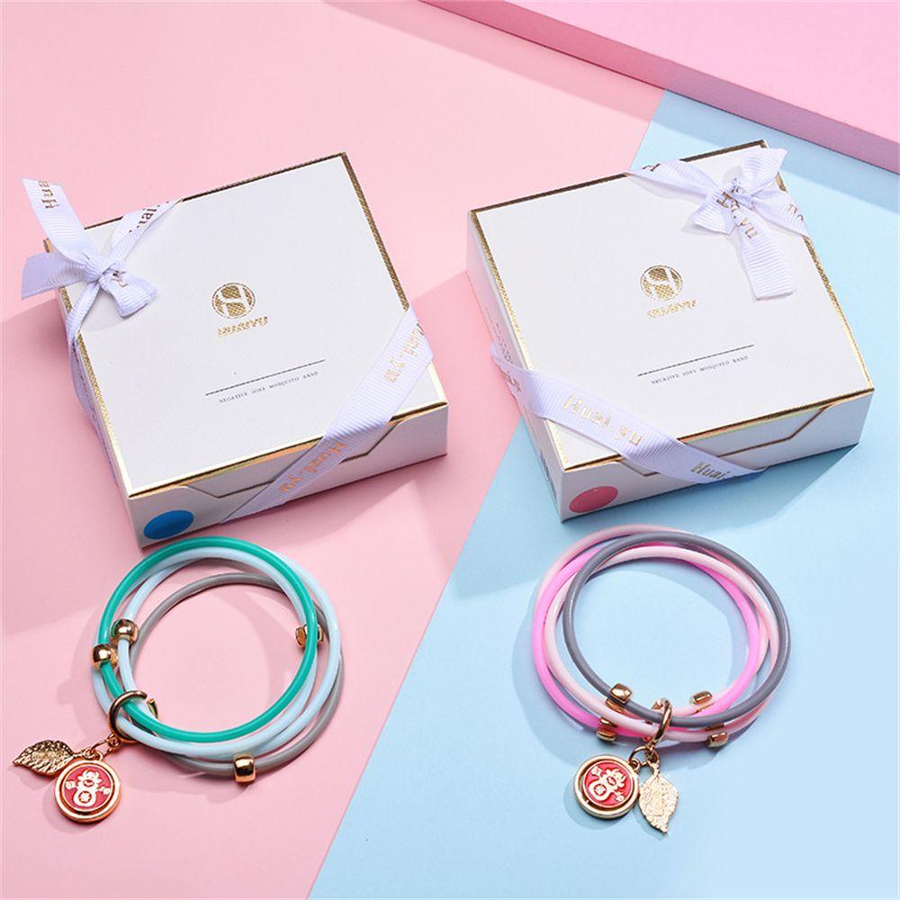 Vòng Tay Chống Muỗi Đính Hạt Thời Trang Mùa Hè Cho Bé