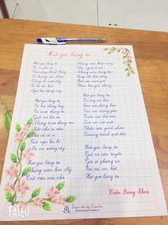 50 tờ giấy hoa Queenbee