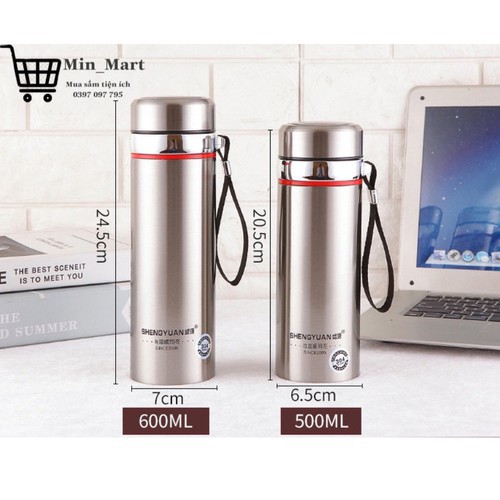 [ HÀNG LOẠI 1 ] Bình giữ nhiệt inox 304 Không Ghỉ 1000ml giữ nhiệt tốt, không bị mùi