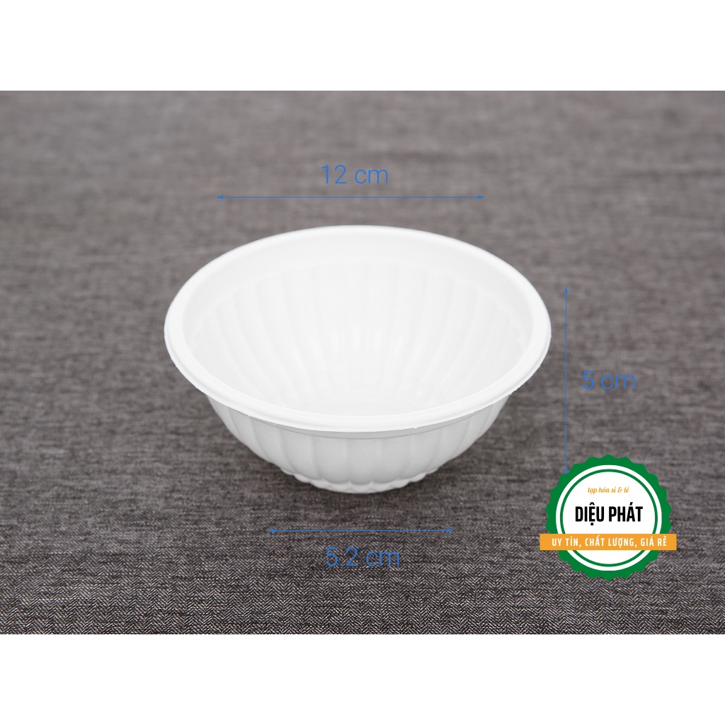 ⚡️ Chén Nhựa Dùng 1 Lần 12cm (SL Tùy Chọn)