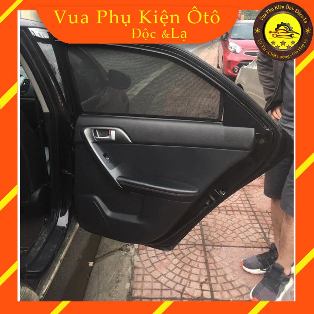 Rèm che nắng kính theo xe Kia Forte, Cerato 2010- Bộ 4 tấm dính nam châm