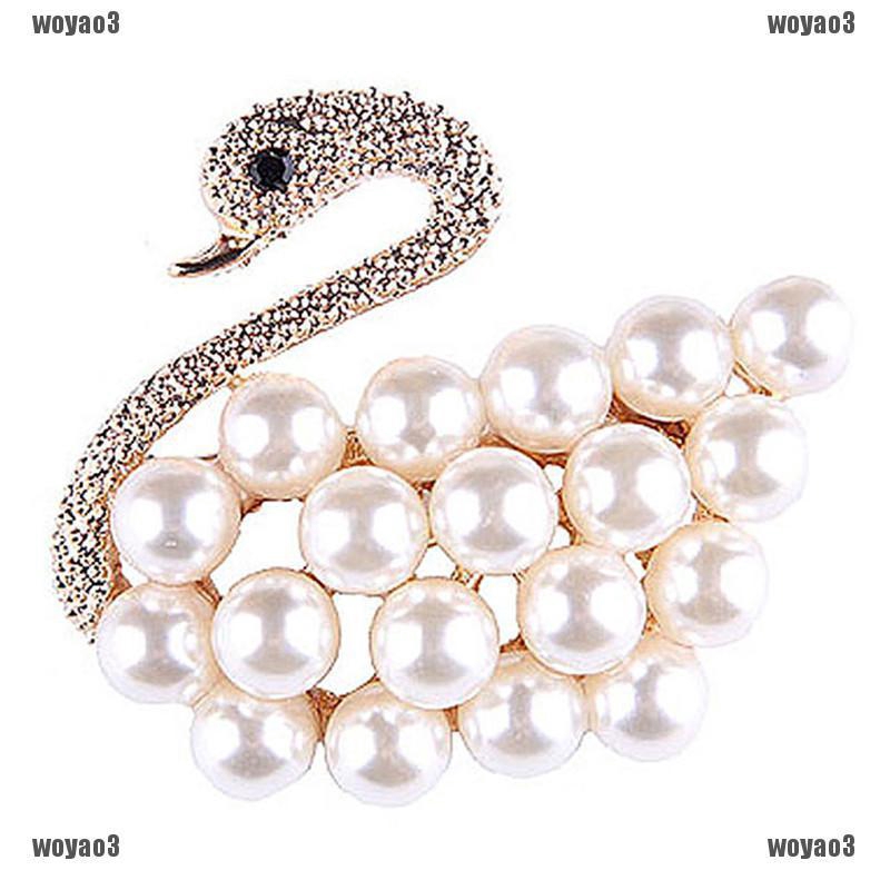 Ghim Cài Áo Hình Thiên Nga Đáng Yêu