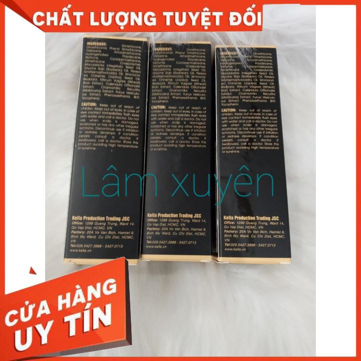 Tinh dầu dưỡng tóc Kassi Botania 50ml, chiết xuất 7 loại dầu thiên nhiên  FREESHIP  nuôi dưỡng tóc khỏe. cải thiện xơ.