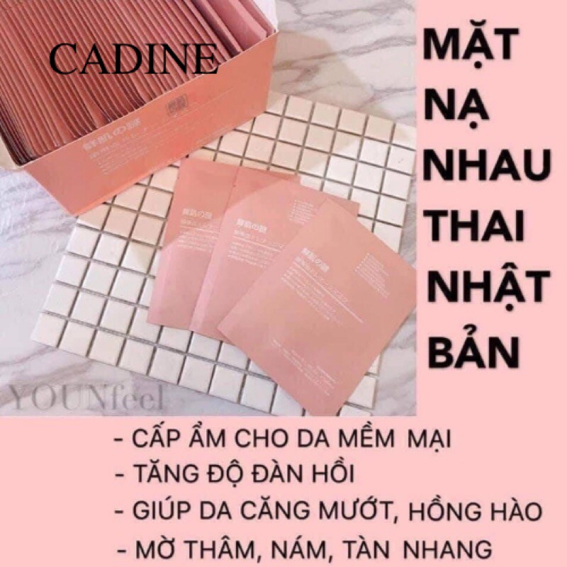 Mặt nạ nhau thai cừu cuống rốn, tế bào gốc, tái tạo collagen, cấp ẩm dưỡng da Cadine | BigBuy360 - bigbuy360.vn