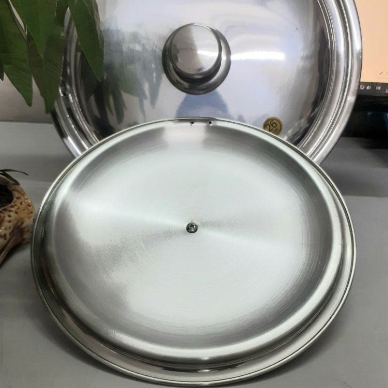 [Chính Hãng] Nắp vung nồi inox dùng cho nồi, chảo, quánh...size 14, 16, 18, 20, 24, 26, 28, 30, 32 cm VIETCOOK