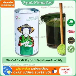 Bột Cỏ Lúa Mì Dalahouse - Bột Cỏ Lúa Mì Hữu Cơ Nguyên Chất Sấy Lạnh Dalahouse. 50g/120g/150g