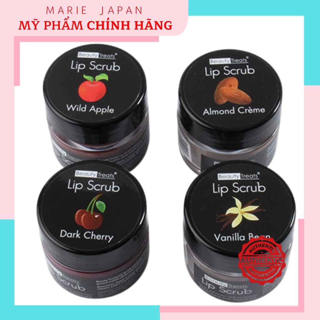 Tẩy Tế Bào Chết Môi Beauty Treats Lip Scrub Mỹ 10.5G